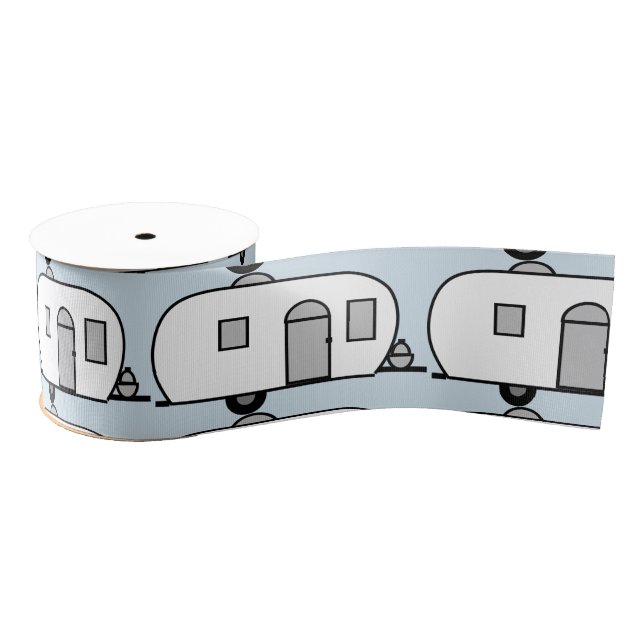 Rounded travel trailer Thunder_Cove Grosgrain Ribbon (Spool)
