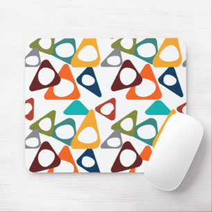 Rounded Triangles Mouse Mat