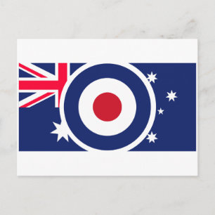 Roundel Australia Target Scooter Style Postcard