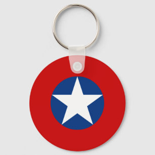 Roundel de Chile Key Ring