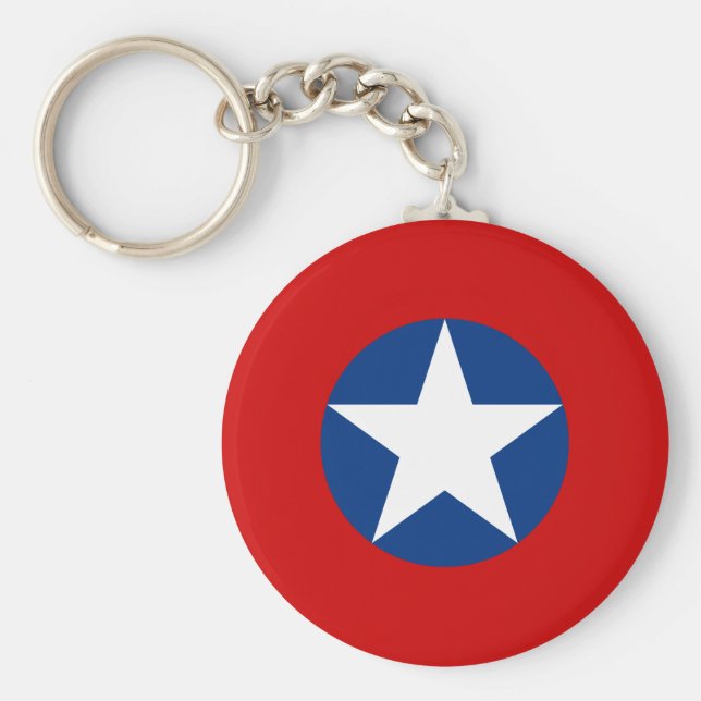 Roundel de Chile Key Ring (Front)