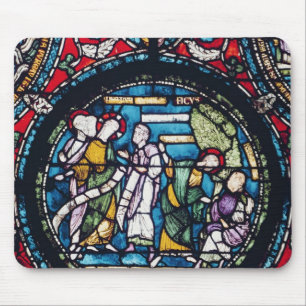 Roundel depicting the Parable of the Fig Tree Mouse Mat