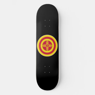 Roundel of Albuquerque Skateboard