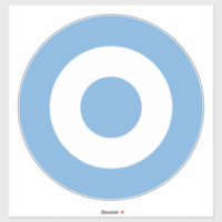 Roundel of Argentine Air Force Sticker