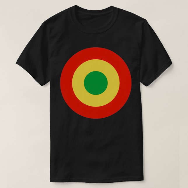 Roundel of the Congolese Air T-Shirt (Design Front)