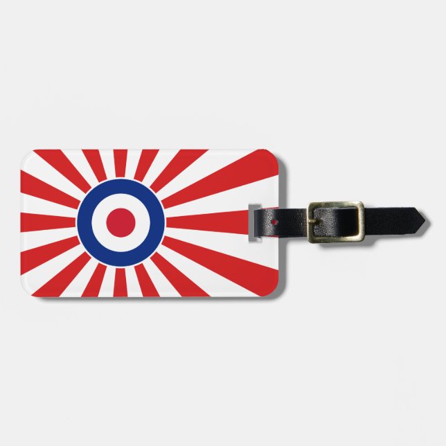 Roundel Target Mods JAPAN Target Scooter Luggage Tag (Front Horizontal)