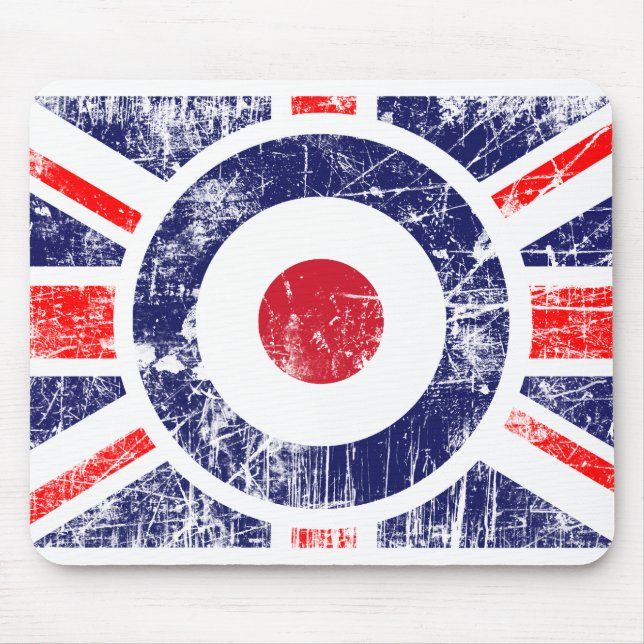 Roundel Target Mods UK Target Union Jack Mouse Mat (Front)