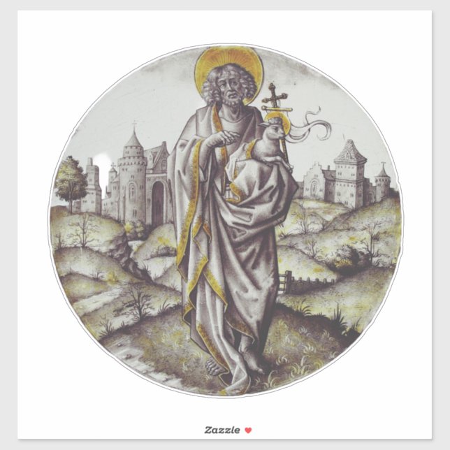 Roundel with Saint John The Baptist (Sheet)