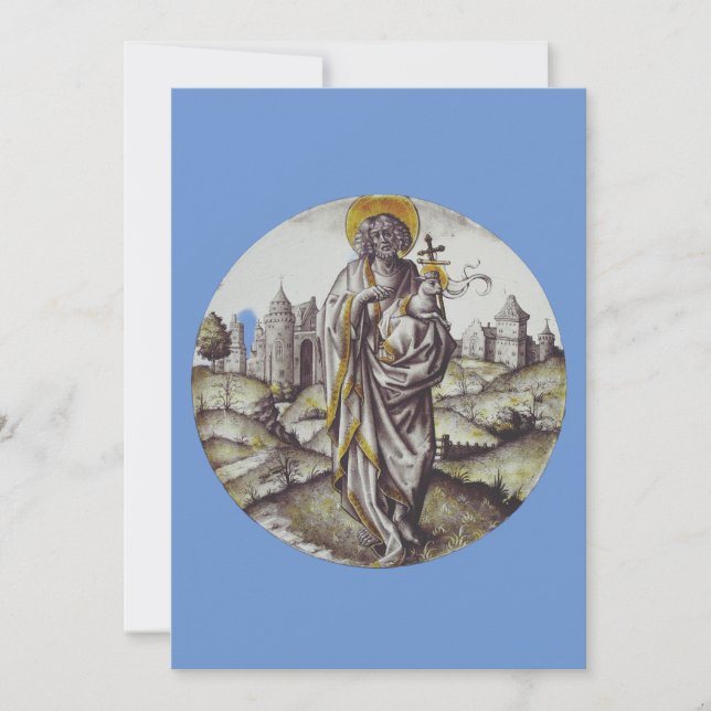 Roundel with Saint John The Baptist Invitation (Front)