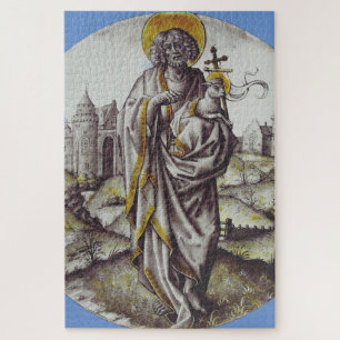 Roundel with Saint John The Baptist Jigsaw Puzzle