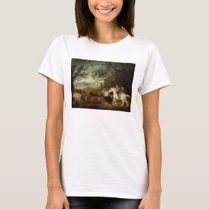 Rounding up before the Storm, 1805 (oil on panel) T-Shirt