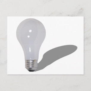 RoundLightbulb062210Shadows Postcard