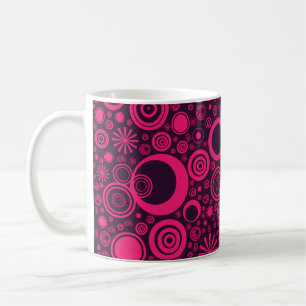 Rounds, Pink-Purple Coffee Mug