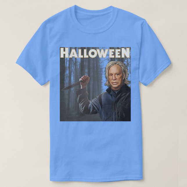Rourkeoween T-Shirt (Design Front)