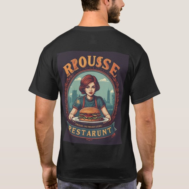 "Rouse Restaurant" Heritage Tee (Back)
