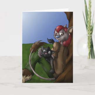 Rousoe & Kenji Greetings card