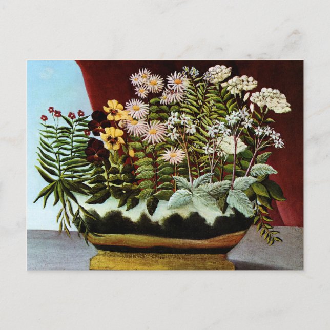 Rousseau - Fleurs de Poete Postcard (Front)