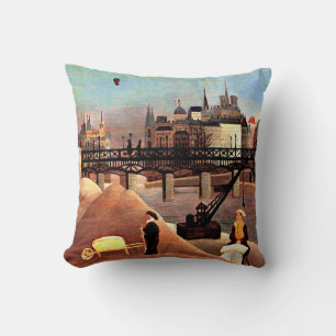 Rousseau - Ile Saint Louis and Notre Dame Cushion