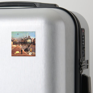 Rousseau - Ile Saint Louis and Notre Dame Magnet