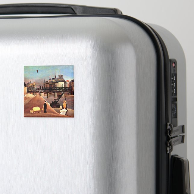 Rousseau - Ile Saint Louis and Notre Dame Magnet (In Situ (Luggage))