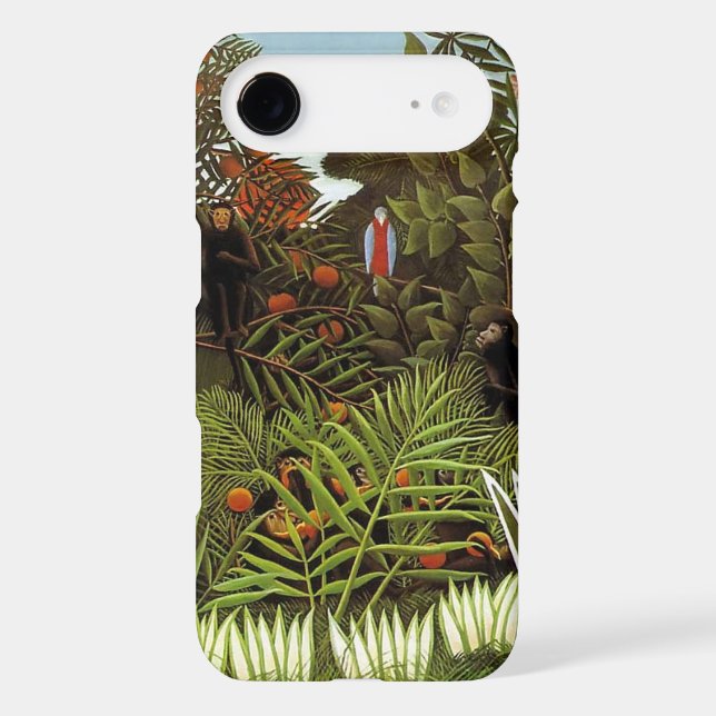 Rousseau.  Jungle.  Monkeys. Case-Mate iPhone Case (Back)