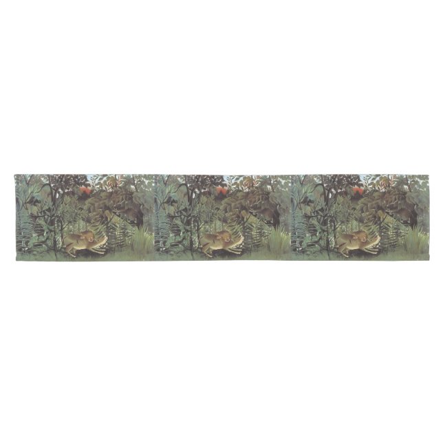 Rousseau’s Hungry Lion table runner (Horizontal)