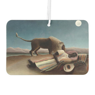 Rousseau’s Sleeping Gypsy art air freshner Car Air Freshener