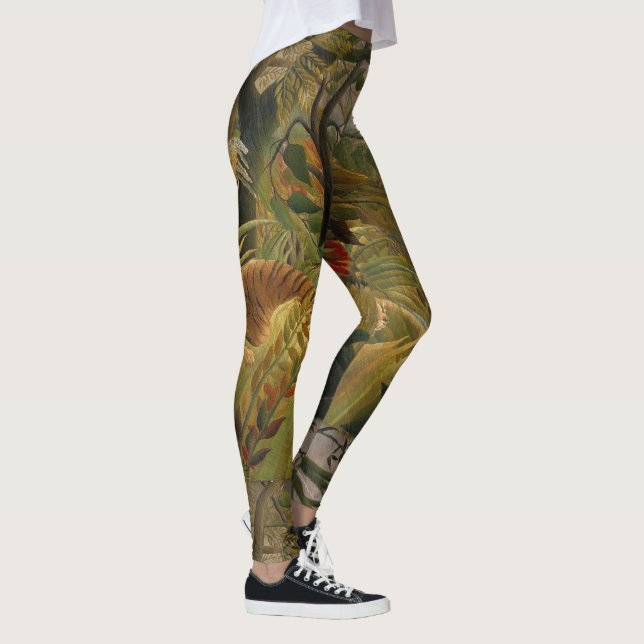 Rousseau’s Tiger art leggings (Right)