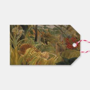 Rousseau’s Tiger custom gift tags