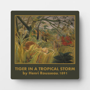 Rousseau’s Tiger plaque