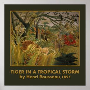 Rousseau’s Tiger poster