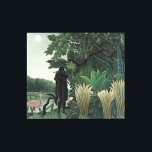 Rousseau Snake Charmer Painting Canvas Print<br><div class="desc">The Snake Charmer by Henri Rousseau.  Henri Julien Félix Rousseau (21 May 1844 – 2 September 1910) was a French post-impressionist painter in the Naïve or Primitive style.</div>