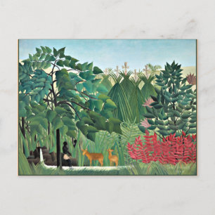 Rousseau - The Waterfall Postcard