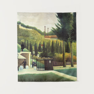 Rousseau - Toll Gate, popular painting, Tapestry