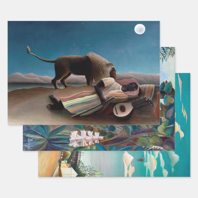 Rousseau Wrapping Paper Sheet (Set)