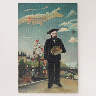 Rousseau's Self-Portrait: Art and Identity Jigsaw Puzzle