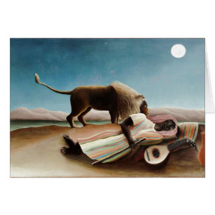 Rousseau's "The Sleeping Gypsy" (1897)