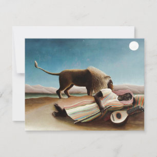 Rousseau's "The Sleeping Gypsy" (1897)