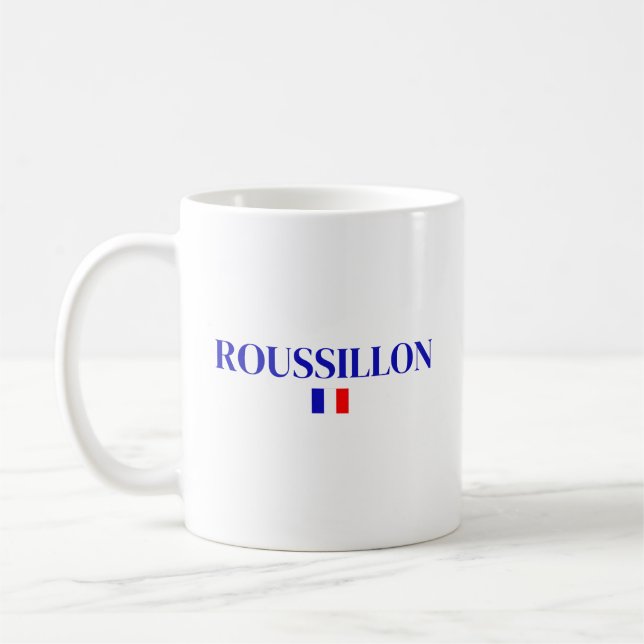 ROUSSILLON France Coffee Mug (Left)