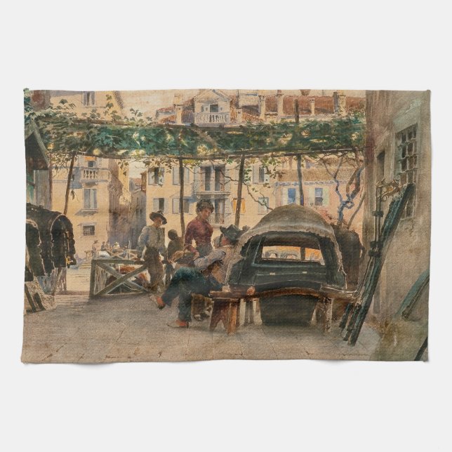 Roussoff’s Venice hand towels (Horizontal)