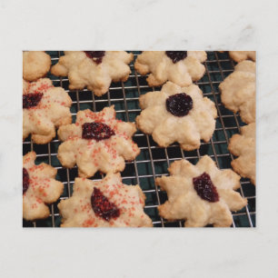 Rout Biscuits Cookie Recipe Post Card
