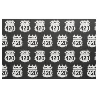 Route 420 US highway sign Fabric