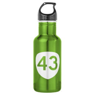 Route 43, Oregon, USA 532 Ml Water Bottle