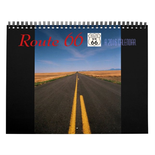 Route 66 2016 Calendar (Cover)