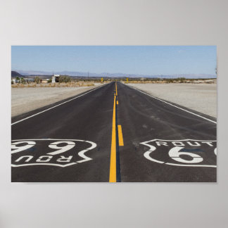 Route 66, Amboy (California, USA) Poster