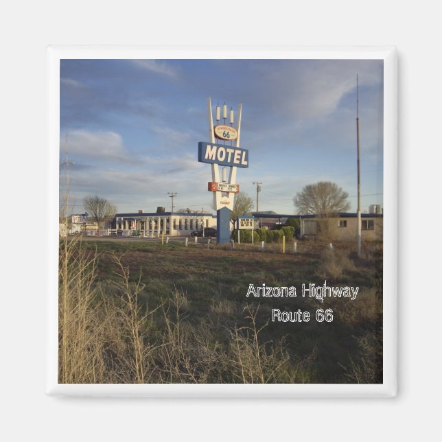 Route 66 - Arizona Highway Magnet (Front)