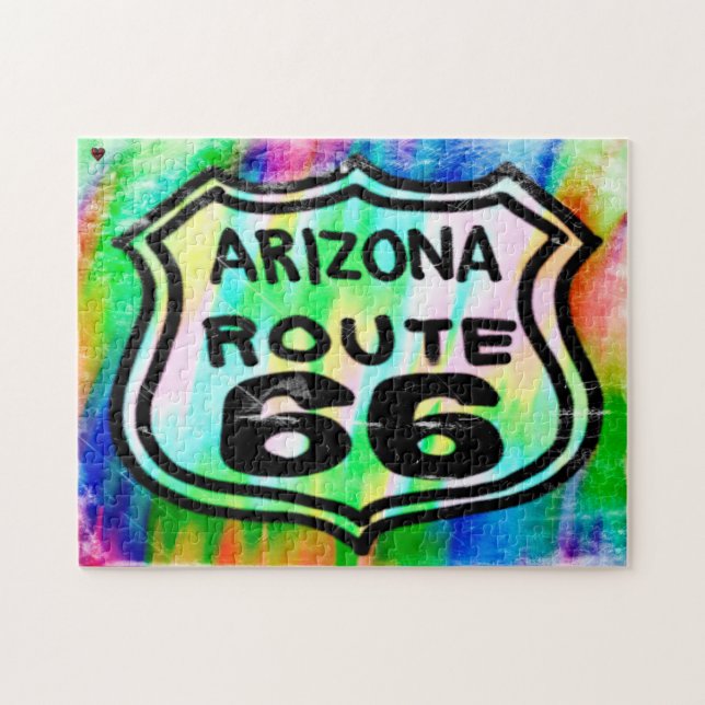 Route 66 Arizona Jigsaw Puzzle (Horizontal)