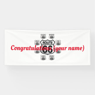 Route 66 Banner