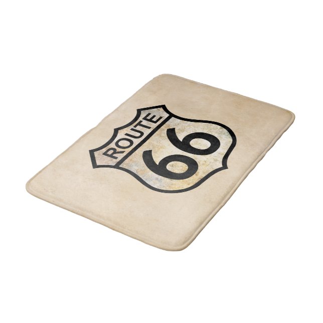 Route 66 bath mat (Angled)