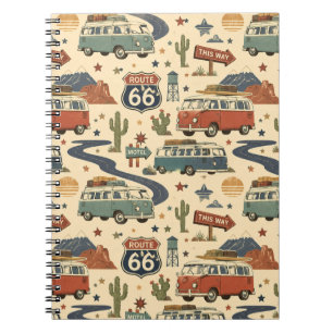 Route 66 Camper Van Travel Journal Americana